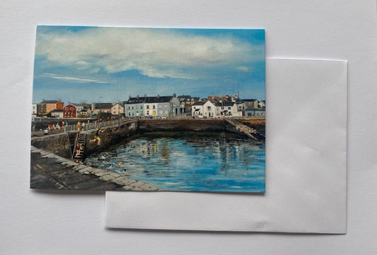 Cappa Pier, Kilrush Greeting Card