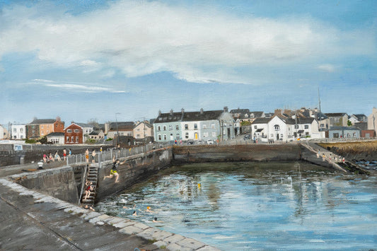 Cappa Pier, Kilrush Greeting Card